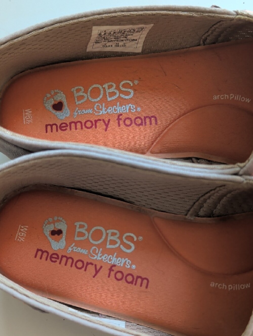 Skechers BOBS Memory Foam Cat Print Slip-On Flats - Multicolor - Picture 6 of 8